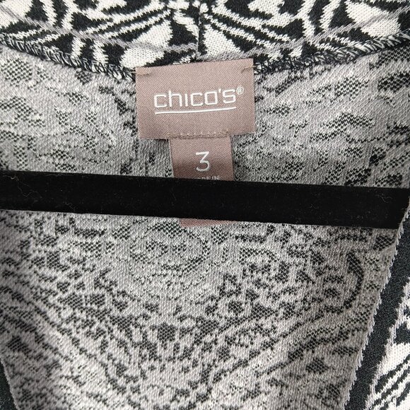 Chico's Open Cardigan Cotton Blend NWT - Picture 8 of 8